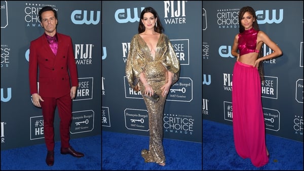 Dazzling jewel tones and brilliant brights ruled the red carpet.