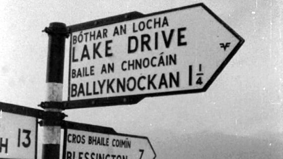 Ballyknockan signpost (1965)