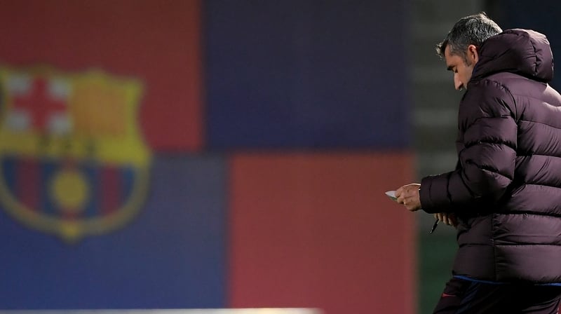 Valverde pens thank you letter to Barca fans & players