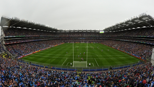 80,000 spectators fill Croke Park for the All-Ireland finals