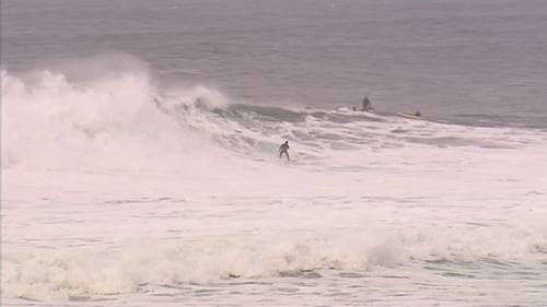Those who tackle the big waves at Mullaghmore are either professional or highly experienced surfers Those who tackle the big waves at Mullaghmore are either professional or highly experienced surfers