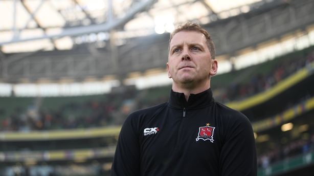 Vinny Perth prior to the extra.ie FAI Cup Final