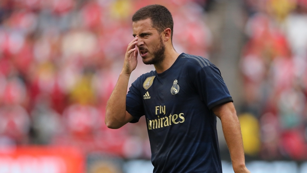 Eden Hazard says he was carrying some extra weight when he first arrived at Real Madrid