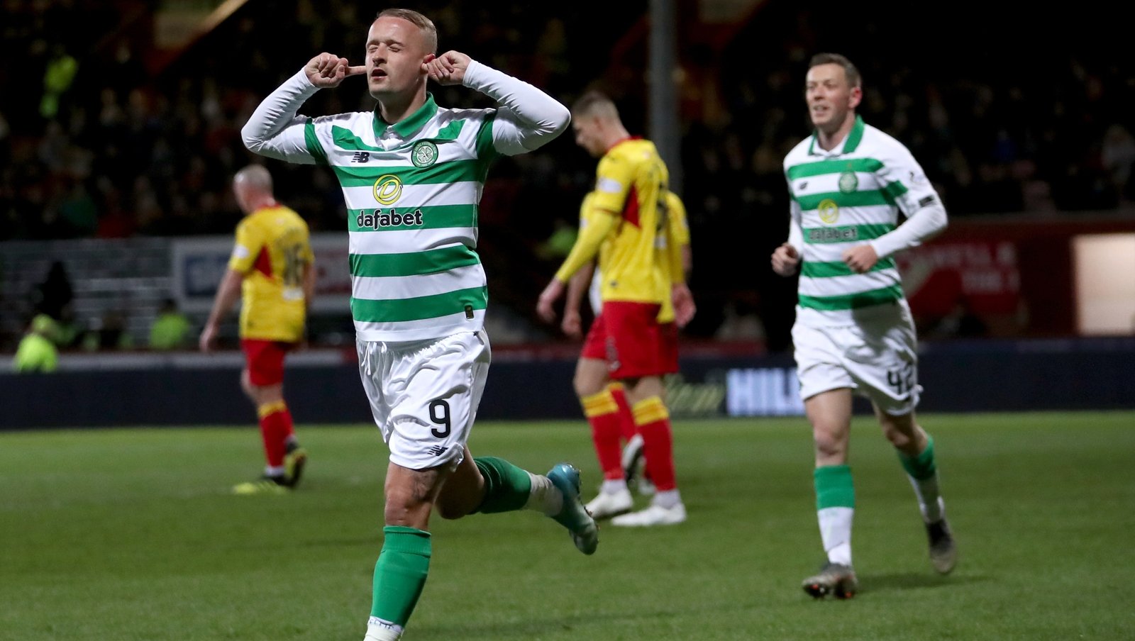 Griffiths on the mark as Celtic see off Partick Thistle