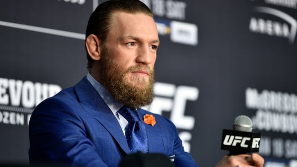 Conor McGregor's lawyer said the MMA fighter 'will not be intimidated' (file pic)
