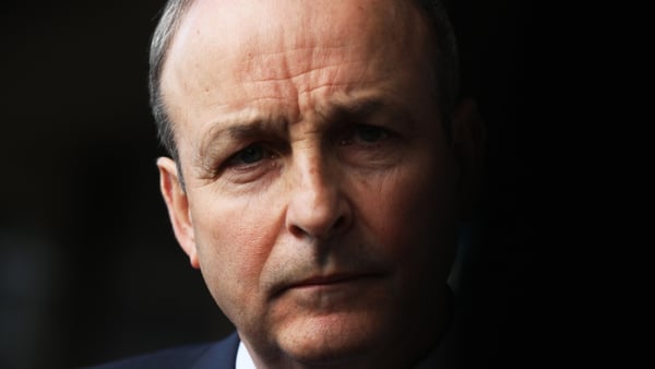Micheál Martin said that he and Leo Varadkar had a broad understanding on a whole range of issues (pic: RollingNews.ie)