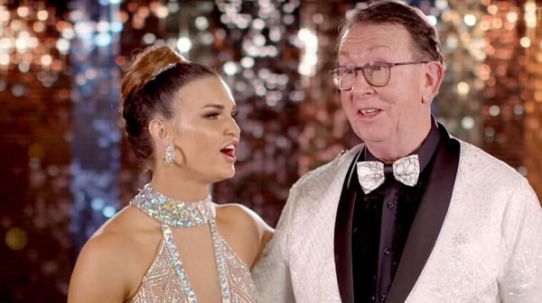 Fr Ray Kelly and his Dancing with the Stars partner Kylee Vincent