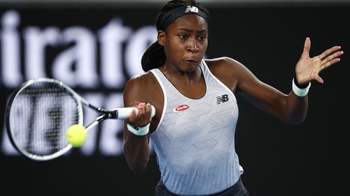 Coco Gauff dumped out Venus Williams in the first round of the Australian Open