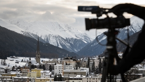 The streets of Davos that welcomed 3,000 business chiefs, political thinkers and state leaders for last year's annual meeting lie deserted this year