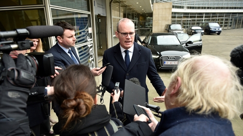 Simon Coveney said a 'level playing field' was a pre-requisite for the EU to conclude a trade deal with the UK Simon Coveney said a 'level playing field' was a pre-requisite for the EU to conclude a trade deal with the UK