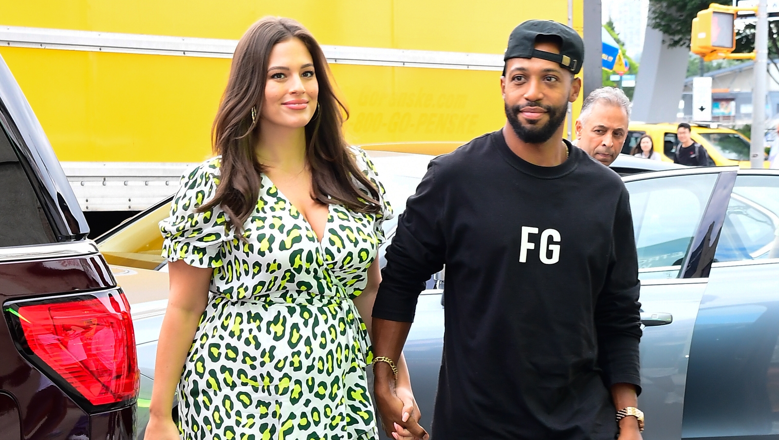 Model Ashley Graham shares her baby joy