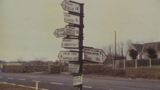 Limerick signpost.