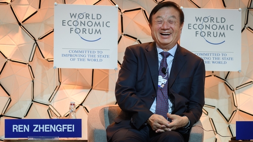 Huawei founder Ren Zhengfei took the stage at Davos to talk about the future of the tech arms race Huawei founder Ren Zhengfei took the stage at Davos to talk about the future of the tech arms race