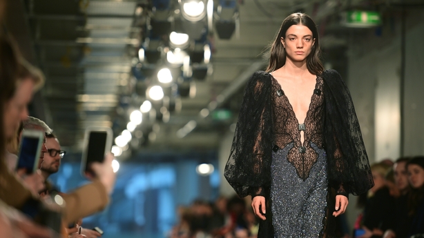 Christopher Kane AW19 (Ian West/PA)