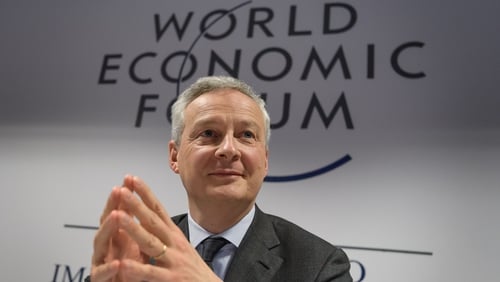 Bruno Le Maire appeared to take a swipe at Ireland over corporation tax