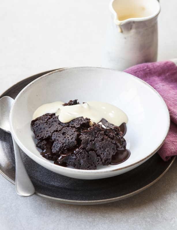 slow cooker chocolate cake from Feed Your Family For £20 A Week by Lorna Cooper. See PA Feature FOOD Feed Your Family (Seven Dials/Andrew Hayes-Watkins/PA)