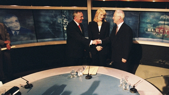 Bertie Ahern, Miriam O'Callaghan, John Bruton - Election '97 Leaders Debate