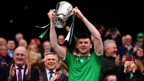 Declan Hannon lifted the trophy for Limerick last year