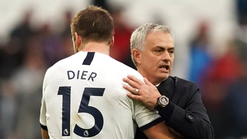 Jose Mourinho has the backing of the Spurs players according to Eric Dier