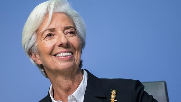 ECB President Christine Lagarde