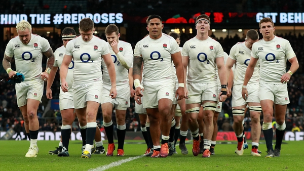 England players cleared the air with their Saracens contingent
