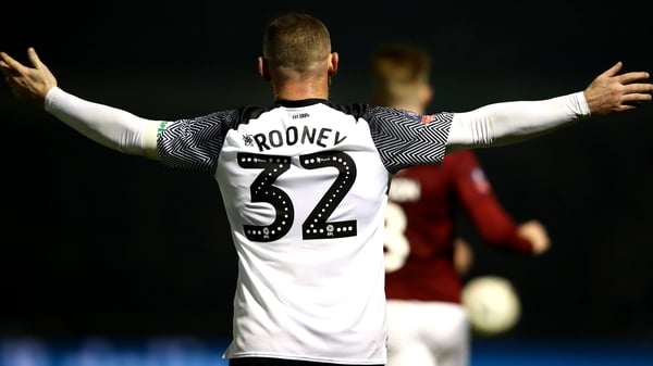 Wayne Rooney could not find a way past Northampton