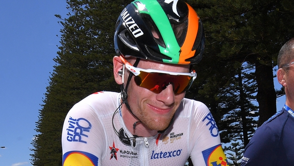 Sam Bennett is 62nd in the general classification