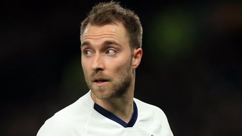 Christian Eriksen is out of contract at the end of the season
