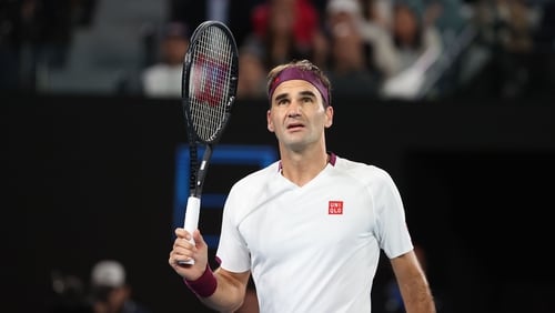 Federer struggled with injury at the 2020 Australian Open, where he made a semi-final exit to eventual champion Novak Djokovic, and has not played since