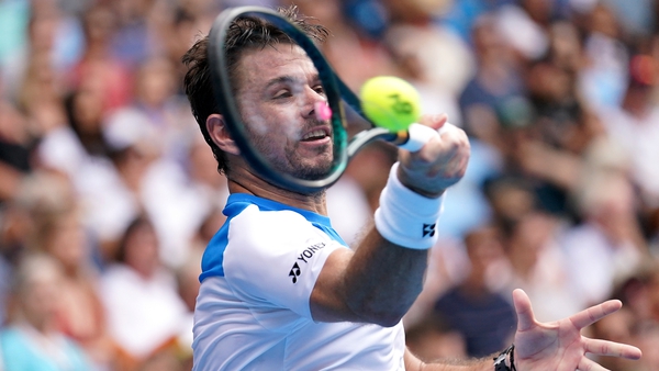 Stan Wawrinka racked up 71 winners in a typically aggressive performance