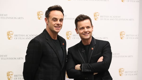 Ant and Dec are hoping to add to their vast collection of awards at tonight's NTAs