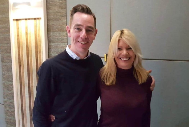 Ryan Tubridy and Kelly Doyle