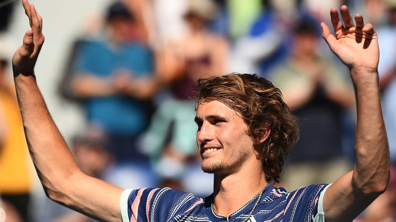 Alexander Zverev reaches first grand slam semi-final