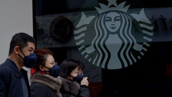 Starbucks said revenue in China faced a shortfall of about $400m compared with its expectations