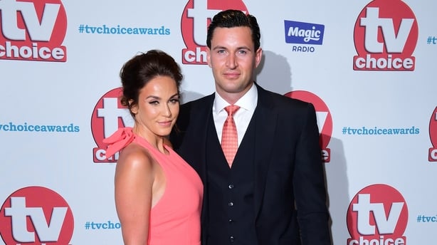 Vicky Pattison and John Noble in 2017 (Ian West/PA)