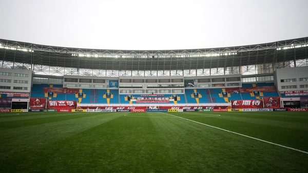 Shanghai SIPG is playing Buriram United before an empty stadium due to the spread of the new coronavirus