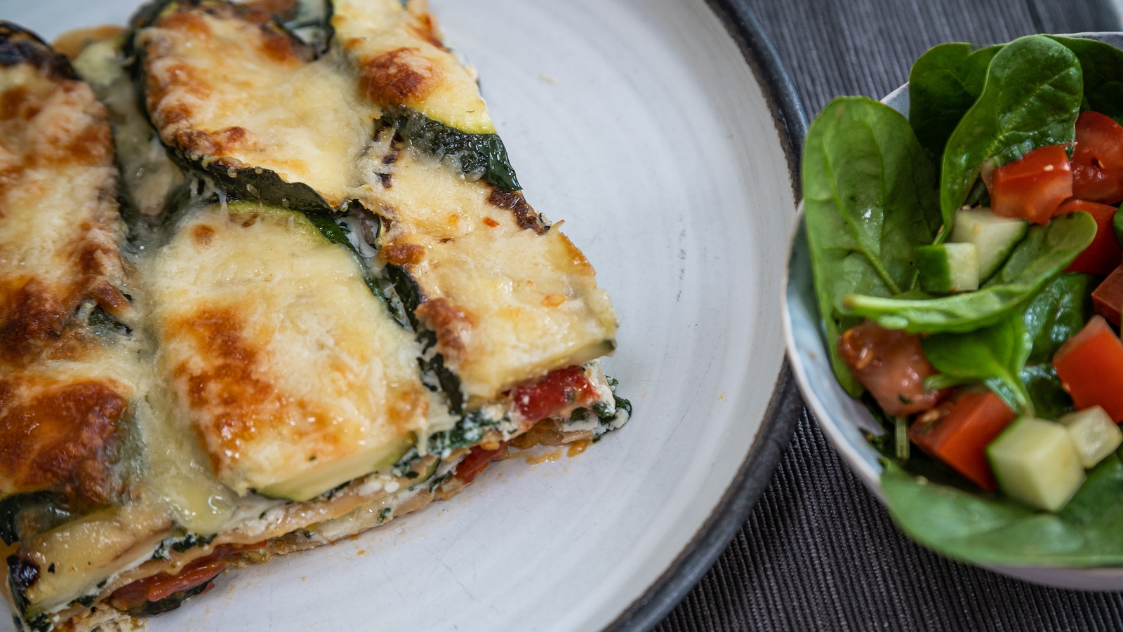 Vegetarian Lasagne with Side Salad: OT