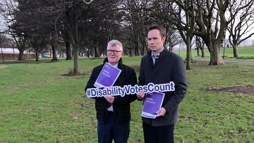 Social Democrats candidates Dave Quinn (left) and Cian O'Callaghan (right)