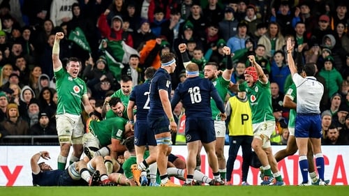 The reaction at full-time as Ireland hang on to beat Scotland