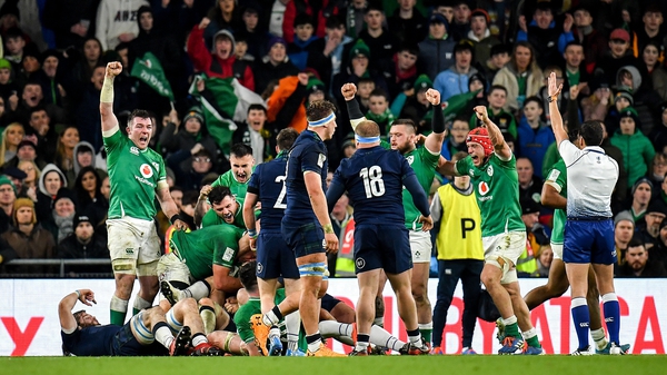 The reaction at full-time as Ireland hang on to beat Scotland