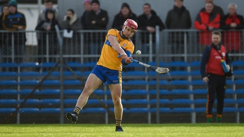 Clare captain John Conlon was dismissed for a high challenge on Kevin Foley