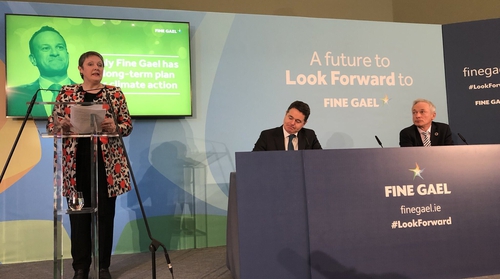 Fine Gael's Laois-Offaly candidate Marcella Corcoran Kennedy says her constituency would be the most effected by climate change and carbon reduction and Fine Gael's plan will help to mitigate against that