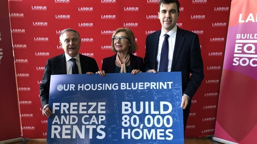Launching the party's proposals to help solve the housing crisis, Brendan Howlin described the rainy day fund as a 'con'