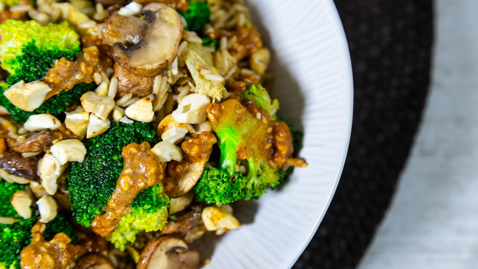 Nutty Fried Rice with Satay Sauce OT