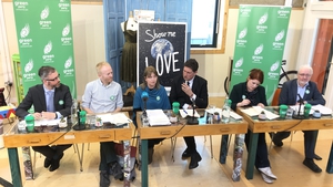 The Green Party launching its climate policy in Dublin