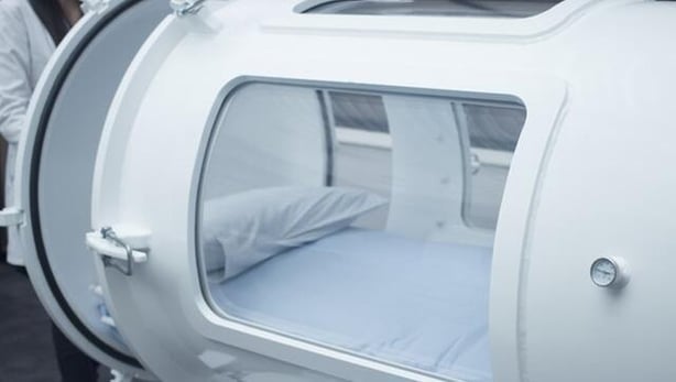 What a hyperbaric oxygen therapy treatment chamber tends to look like (iStock/PA)