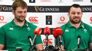 Iain Henderson and Cian Healy were in good form during Tuesday's press conference