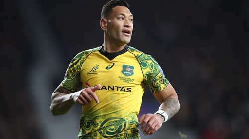 Israel Folau claimed last year that people 'living in Sin will end up in Hell'