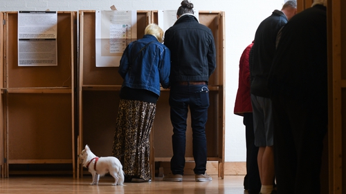 "precarious work reduces voting in 27 of the 31 countries surveyed". Photo: Artur Widak/ NurPhoto via Getty Images