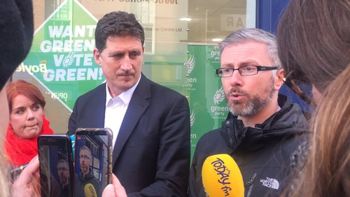 Eamon Ryan says the party is targeting 15 Green seats in the election
